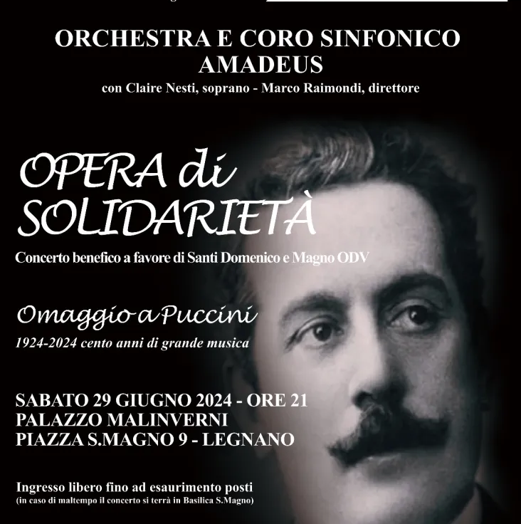 Opera di solidarietà - OMAGGIO A PUCCINI