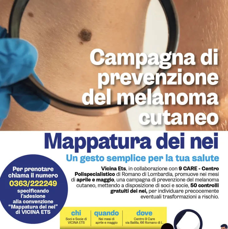 Campagna di prevenzione del melanoma cutaneo