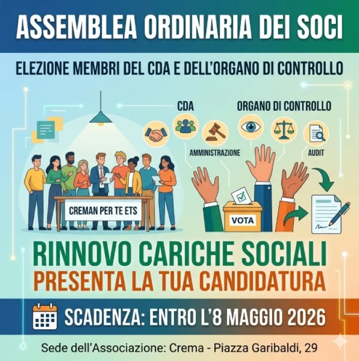 Assemblea ordinaria dei soci 2026